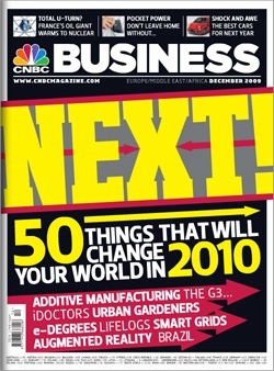 CNBC Magazine, December 2009